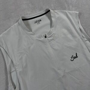 Bad Birdie LW Vest‎ Mens 2XL Glacier Gray Stretch Moisture Wicking 1/4 Zip Golf